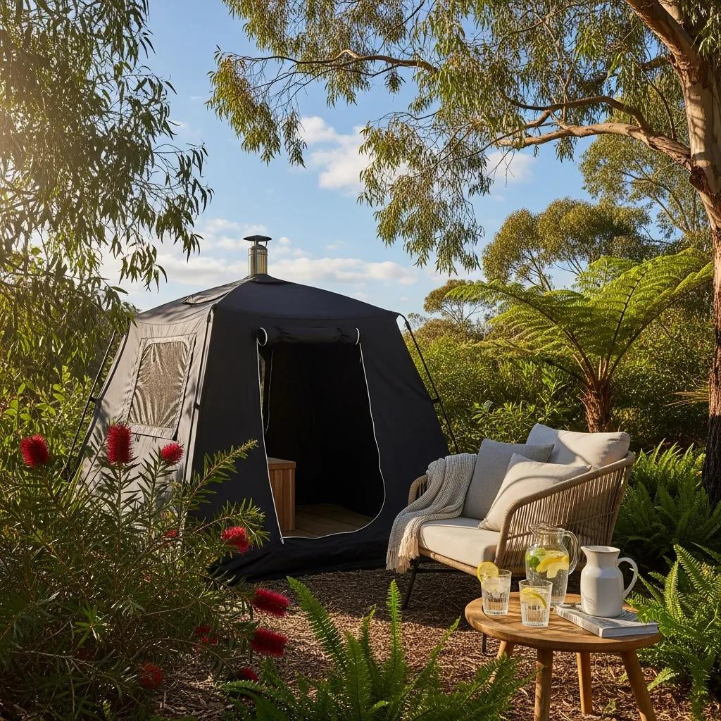 Transform Your Backyard With a Tent Sauna