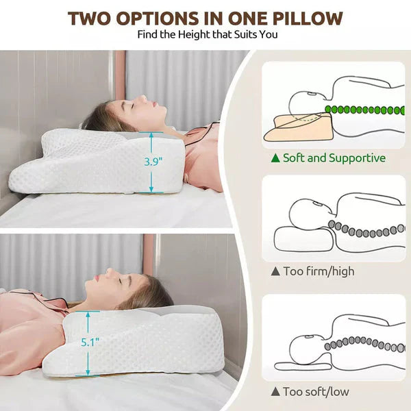 Butterfly Pillow: The Best Ergonomic Pillow for Neck Pain Relief