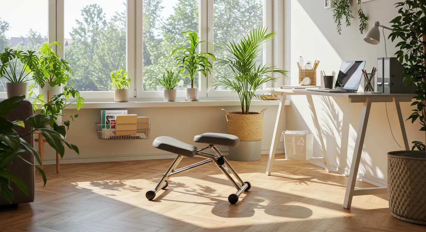 Why an Ergonomic Kneeling Chair is the Smart Choice for Your Home Wellness Setup