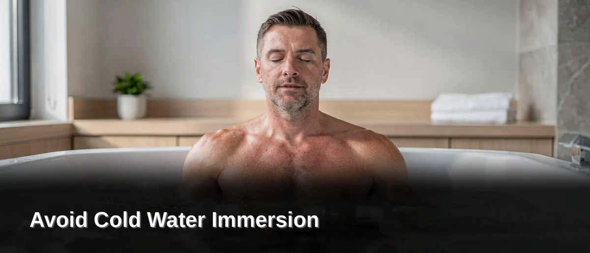 Cold water immersion sets off an immediate chain reaction inside the body. The heart responds
