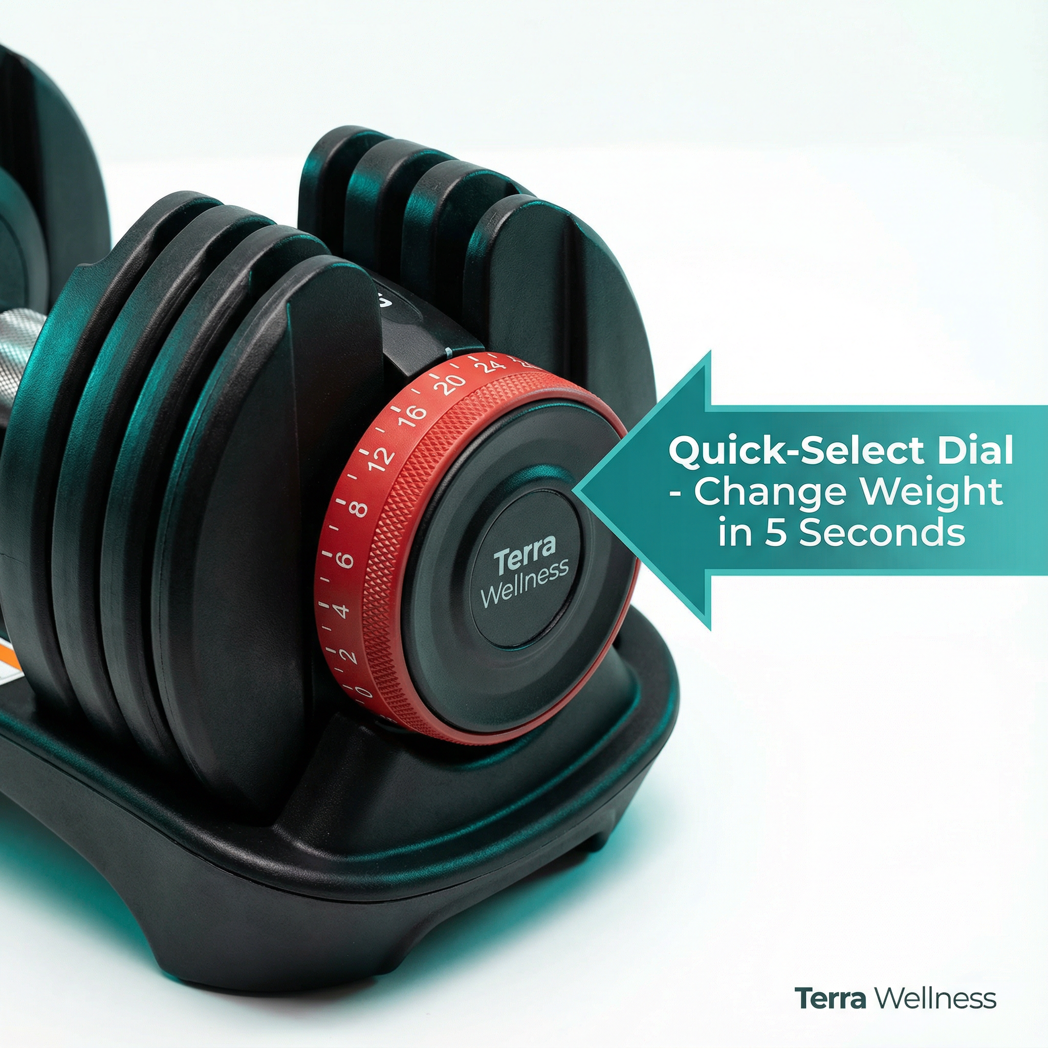 24kg Adjustable Dumbbell - Build Muscle Fast, Save On Space