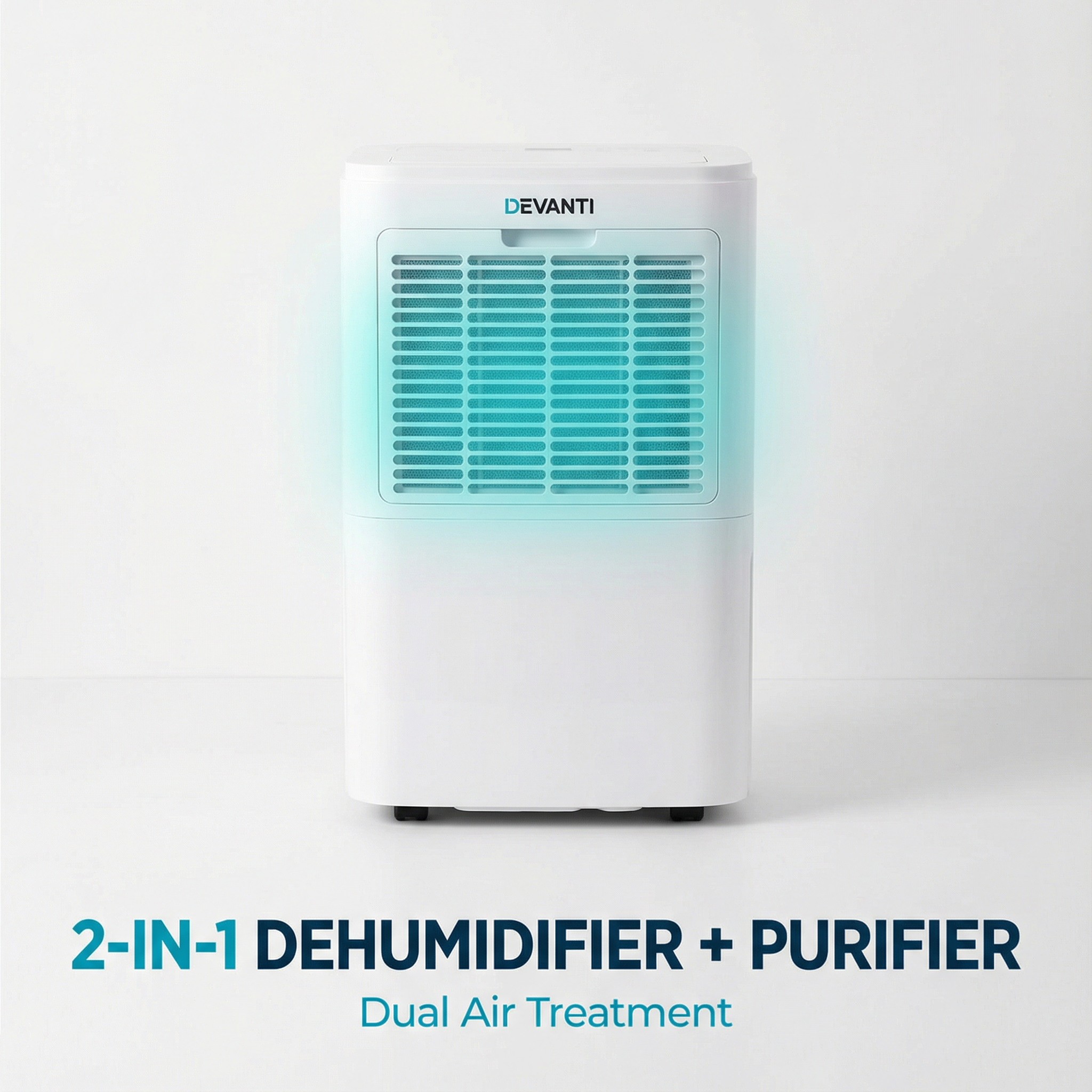 Devanti Dehumidifier - Remove Excess Moisture, Prevent Mould