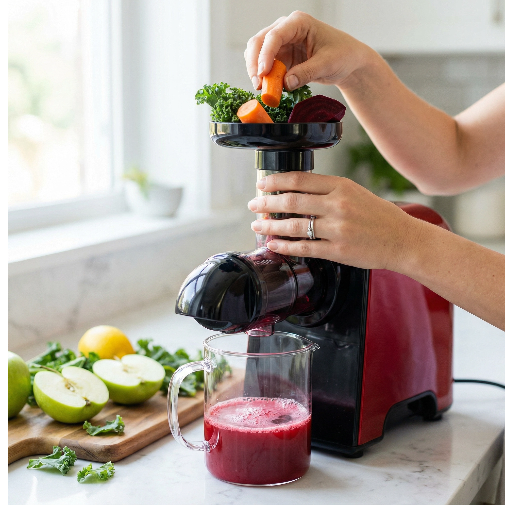 Cold Press Juicer - Preserve Nutrients, Extract More