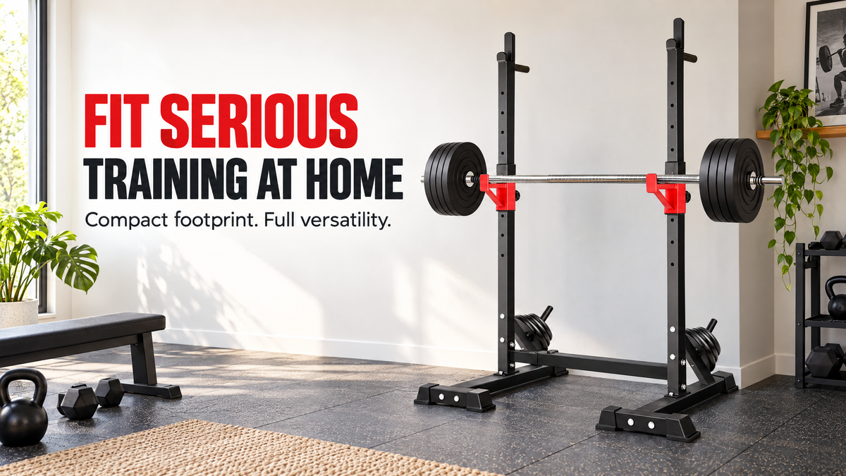 Heavy-Duty Squat Rack β Build Strength, Train With Safety