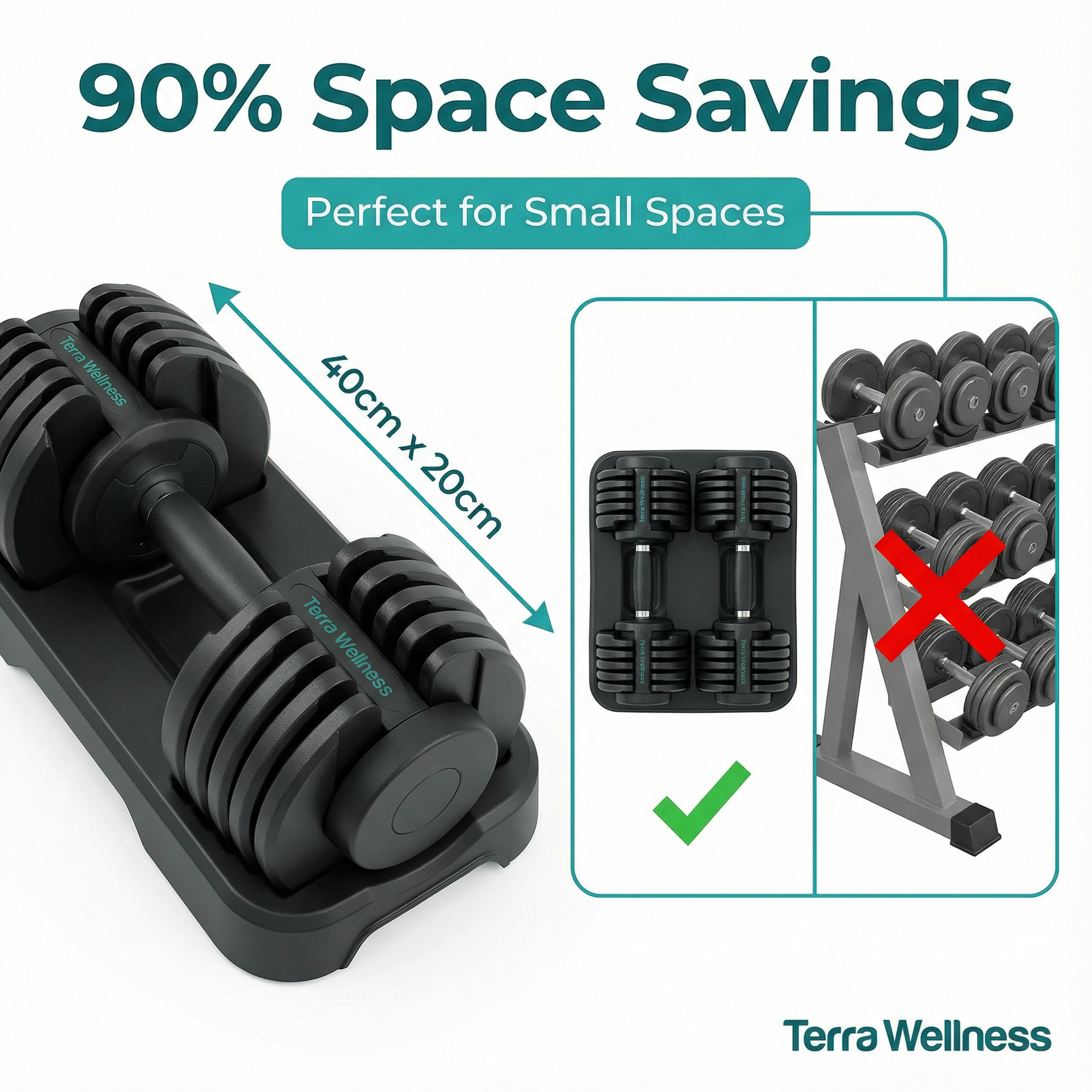 24kg Adjustable Dumbbell - Build Muscle Fast, Save On Space
