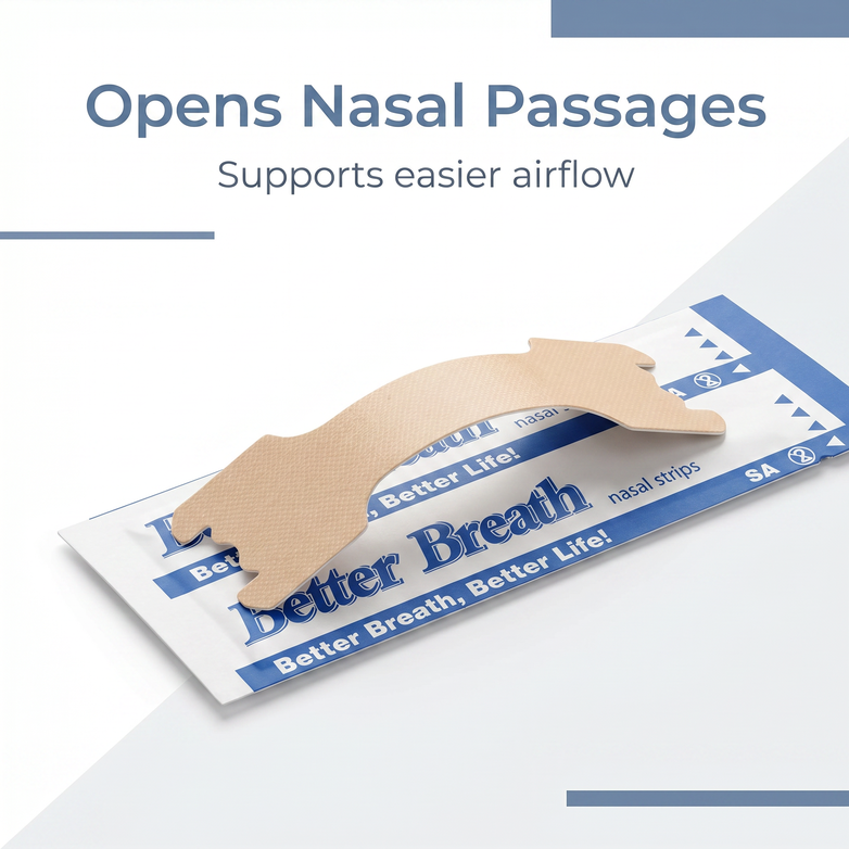 Nasal Strips - Stop Snoring, Breathe More Easily