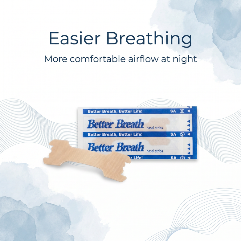 Nasal Strips - Stop Snoring, Breathe More Easily