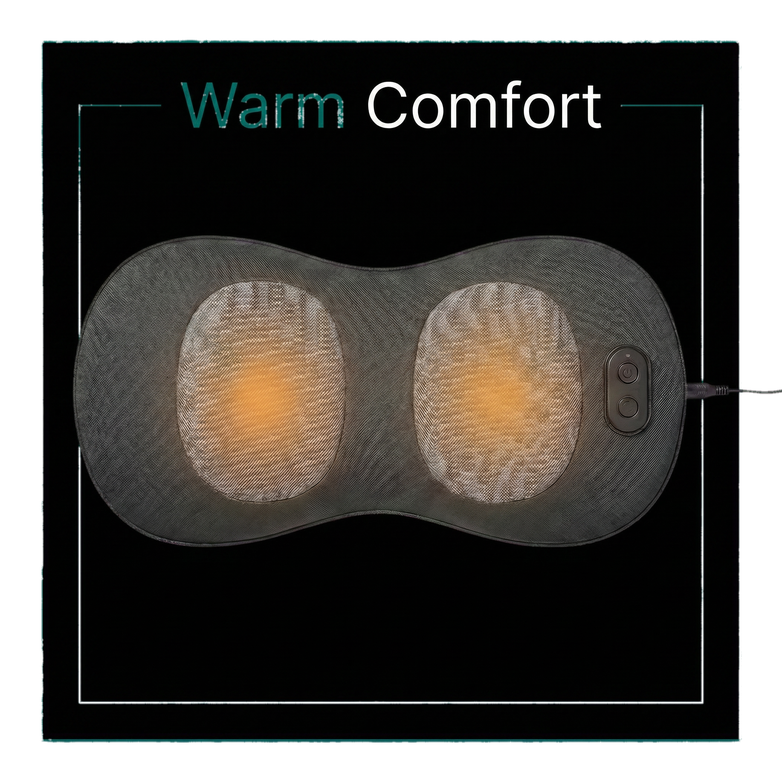 Lumbar Support Pillow - Relieve Back Pain, Soothe With Heat