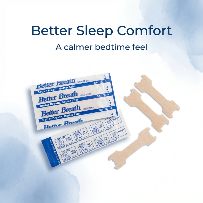 Nasal Strips - Stop Snoring, Breathe More Easily