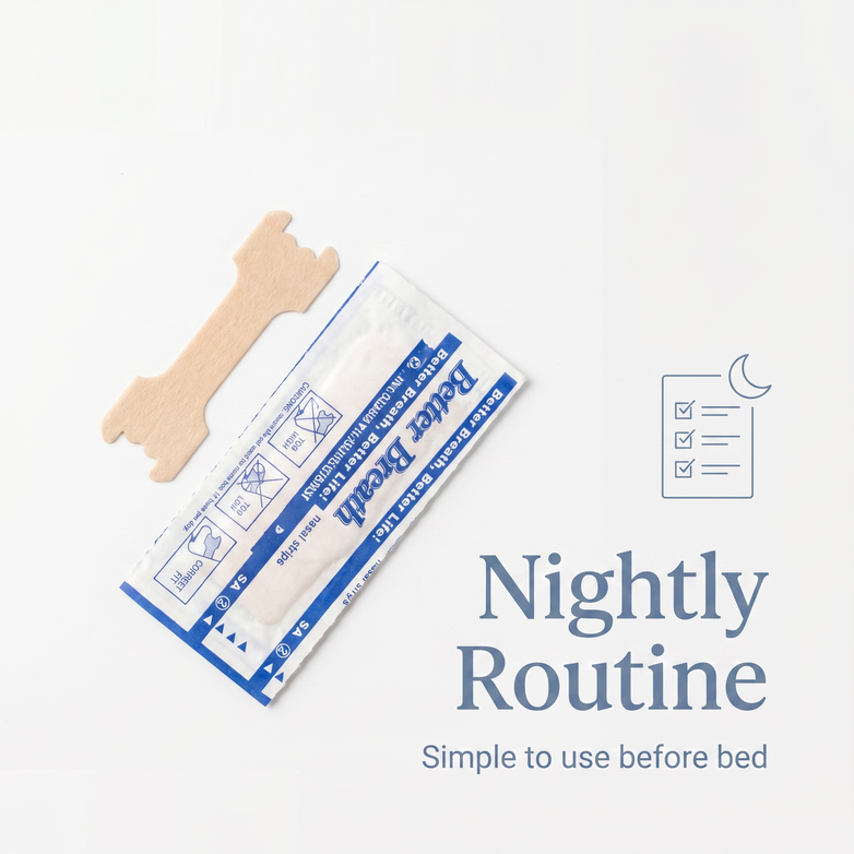Nasal Strips - Stop Snoring, Breathe More Easily