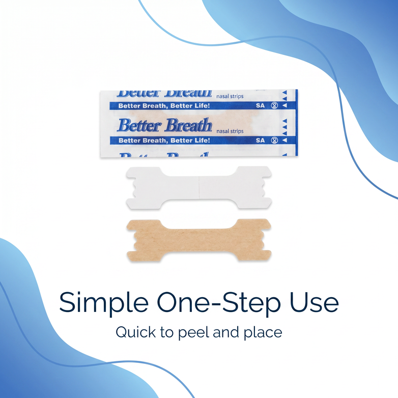 Nasal Strips - Stop Snoring, Breathe More Easily