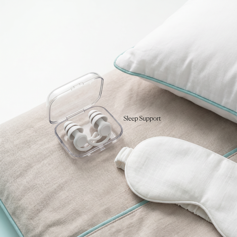 Silicone Ear Plugs - Block Harsh Noise, Sleep In Peace