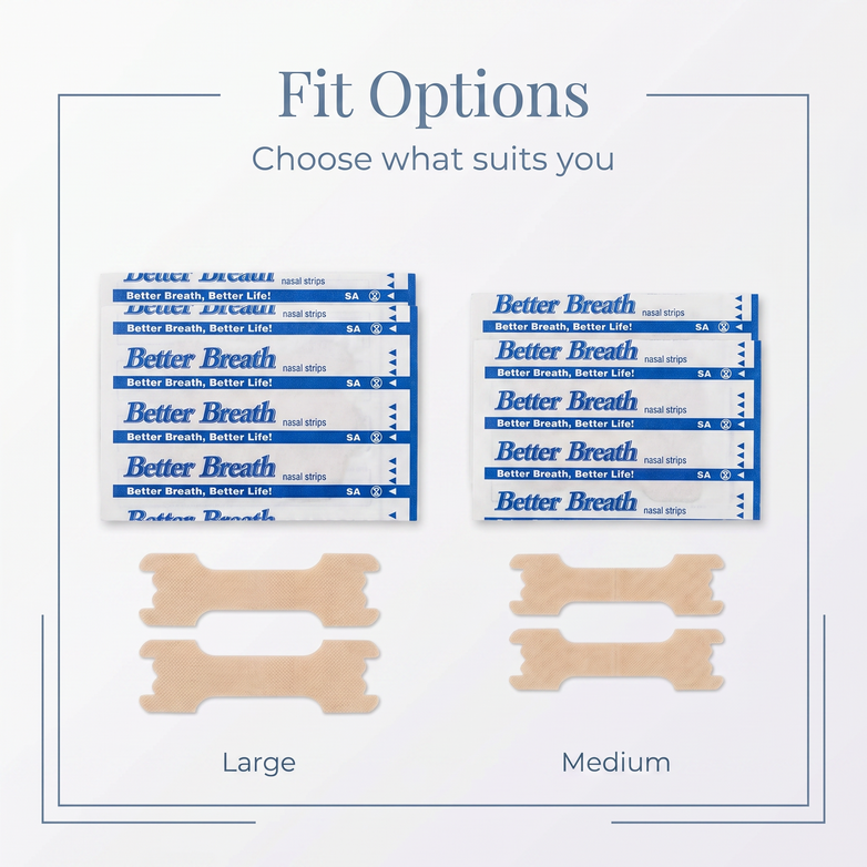 Nasal Strips - Stop Snoring, Breathe More Easily
