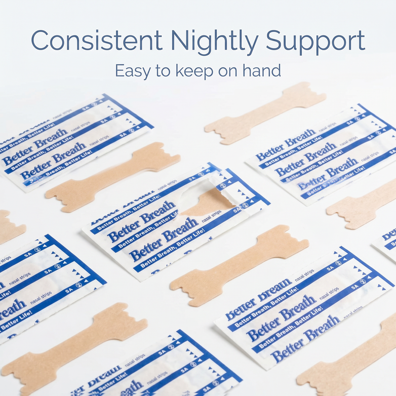 Nasal Strips - Stop Snoring, Breathe More Easily