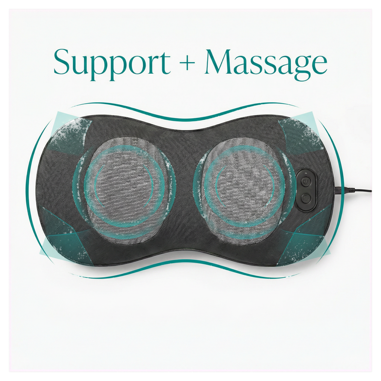 Lumbar Support Pillow - Relieve Back Pain, Soothe With Heat