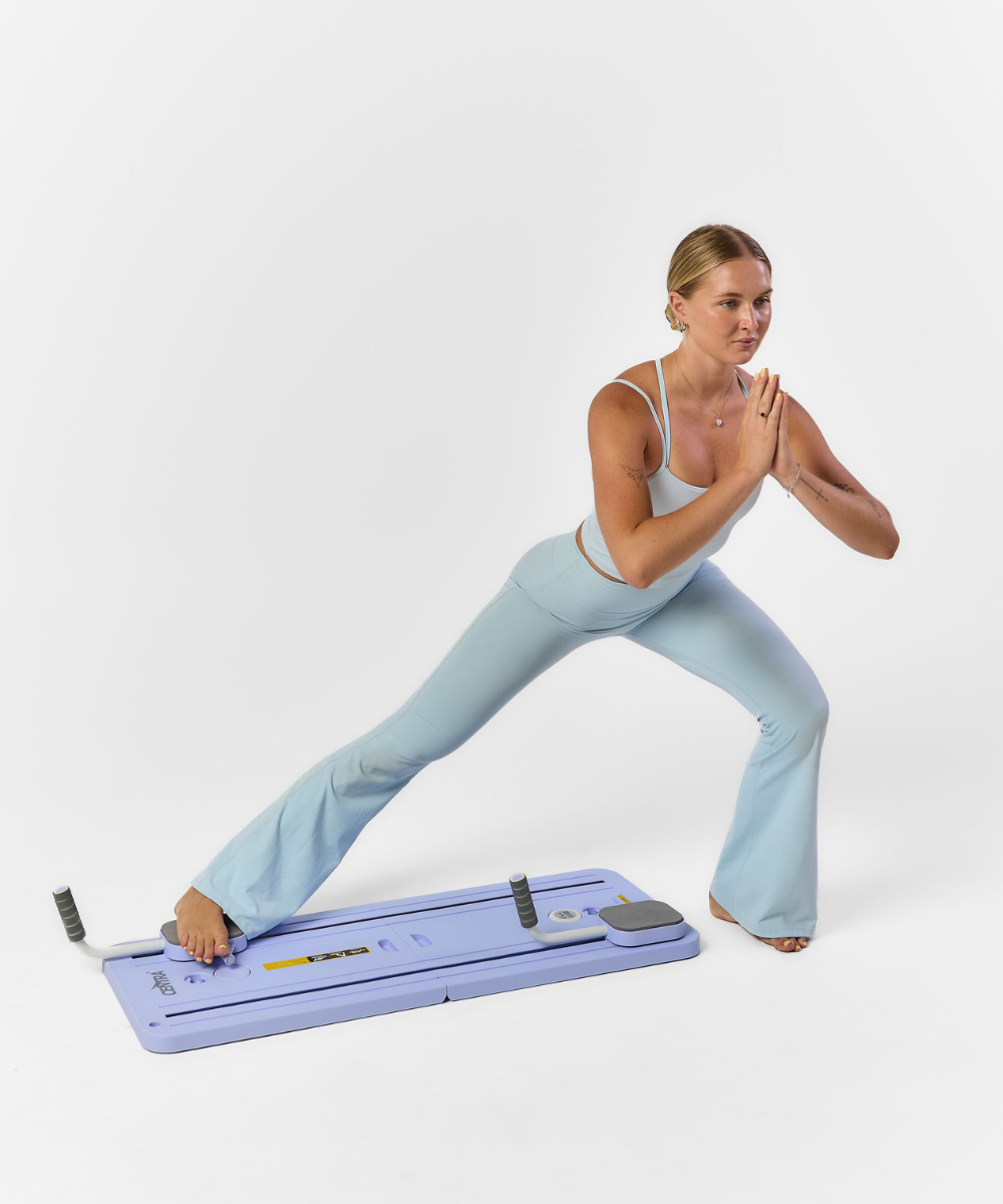 Everfit Portable Pilates Machine – Pilates Reformer, Full-Body Workouts, Zero Gym Required