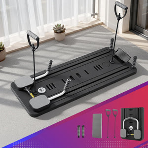 Everfit Portable Pilates Machine – Pilates Reformer, Full-Body Workouts, Zero Gym Required