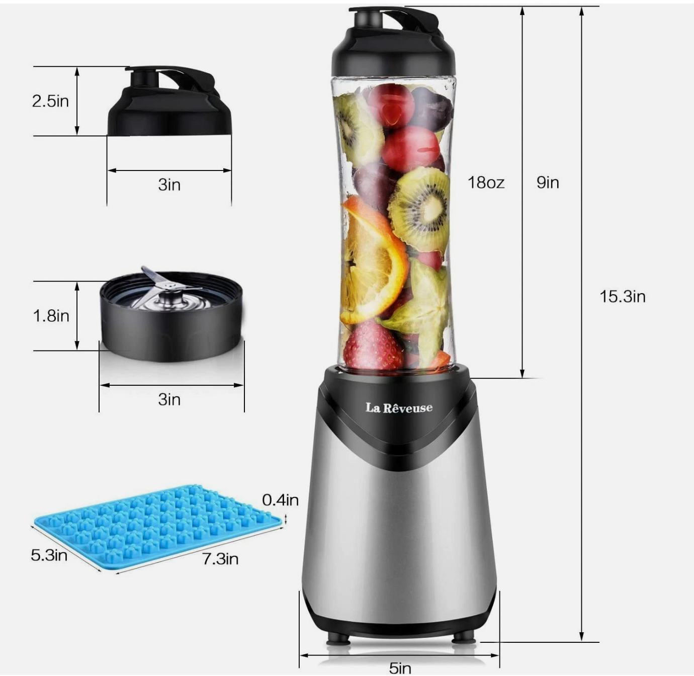 Compact Blender – Fast Blending, Everyday Nutrition