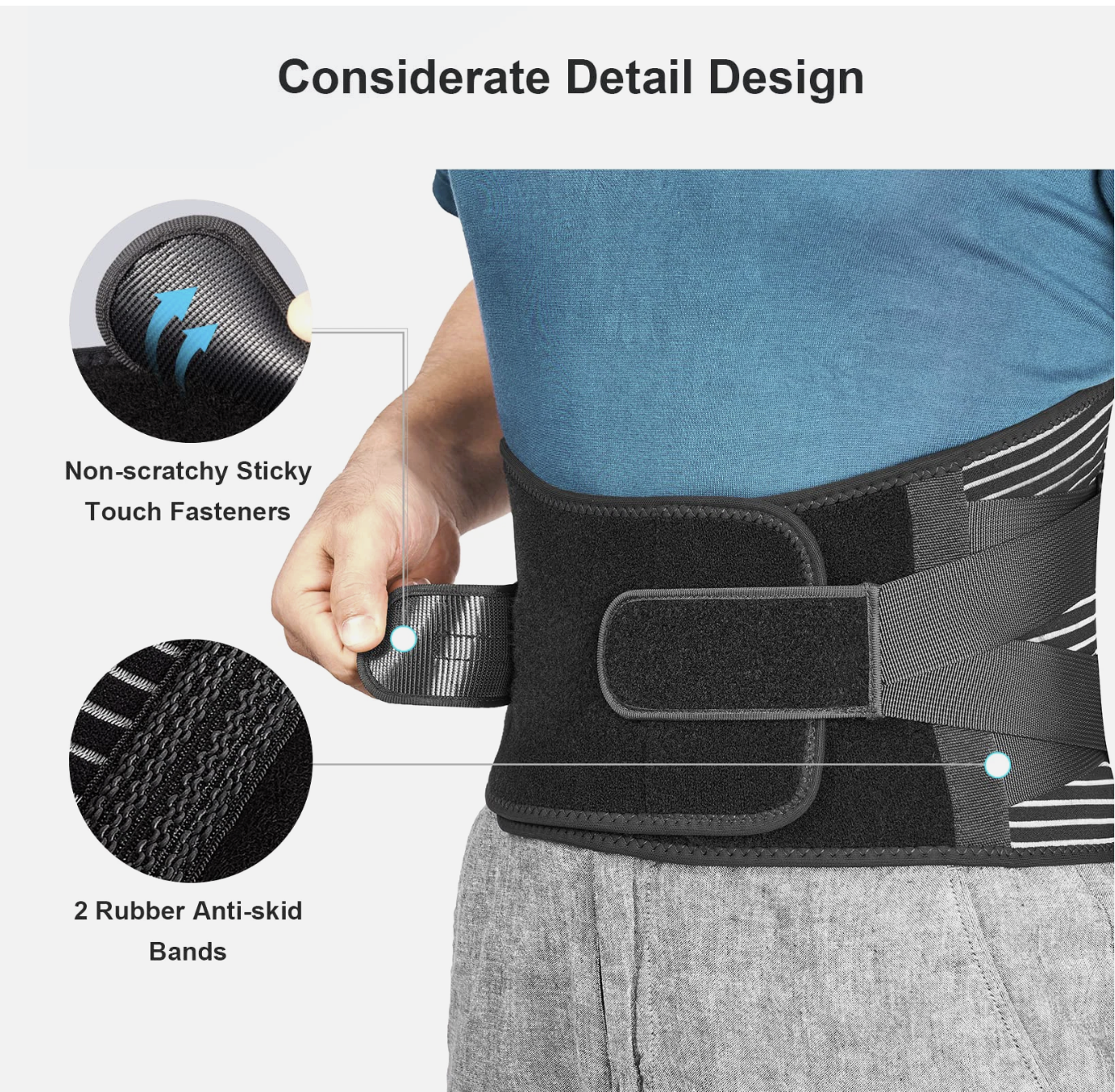 Lumbar Support Brace - Relieve Back Pain, Improve Your Posture
