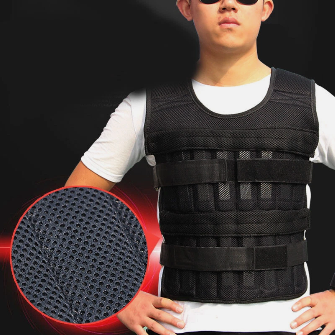 Weighted Vest 20kg - Build Strength, Burn More Calories