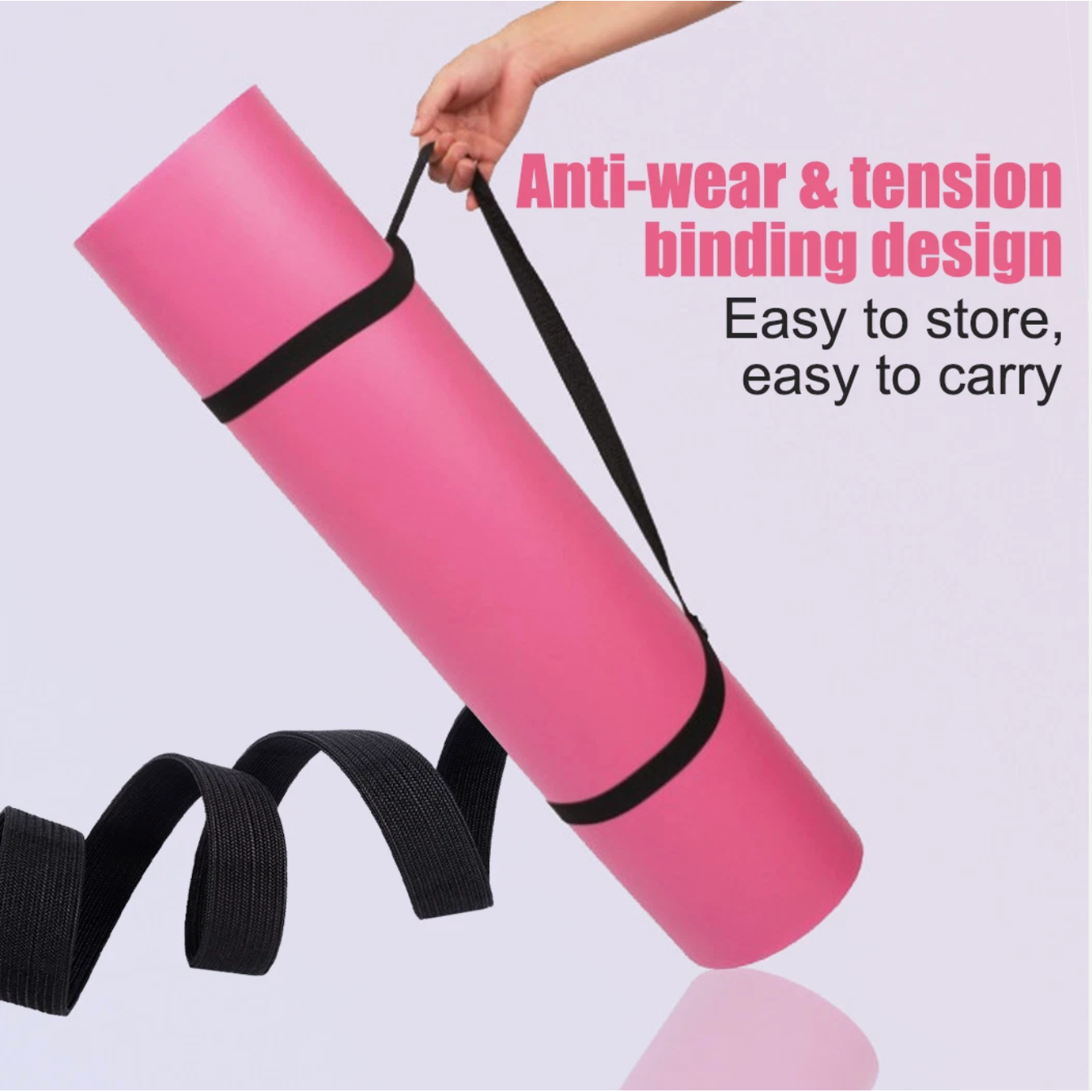 Premium Yoga Mat - Extra Cushioning, Built To Last