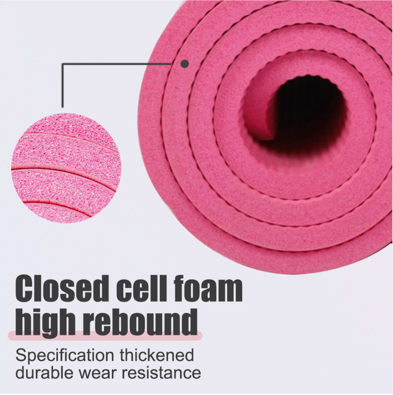 Premium Yoga Mat - Extra Cushioning, Built To Last