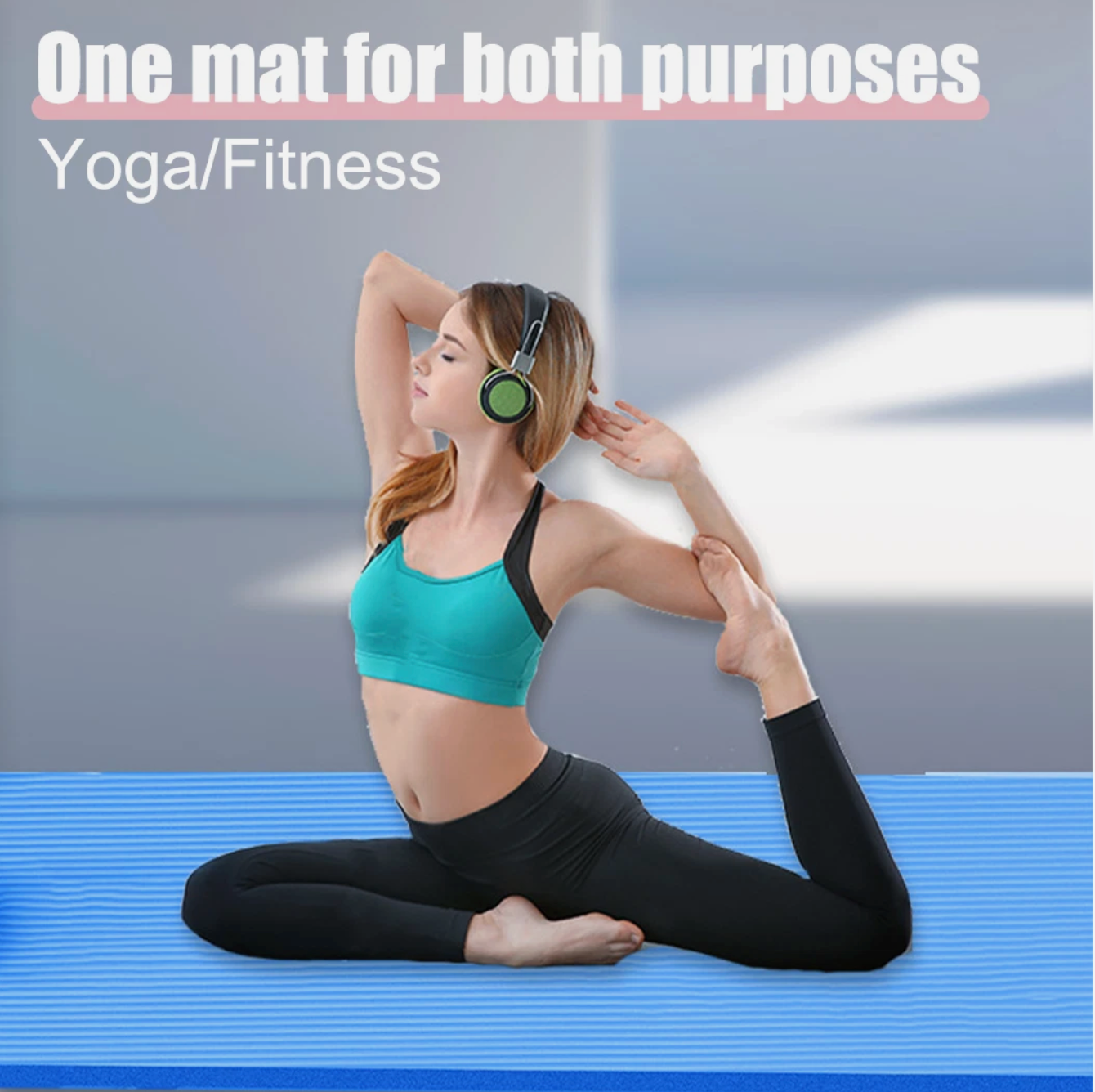 Premium Yoga Mat - Extra Cushioning, Built To Last