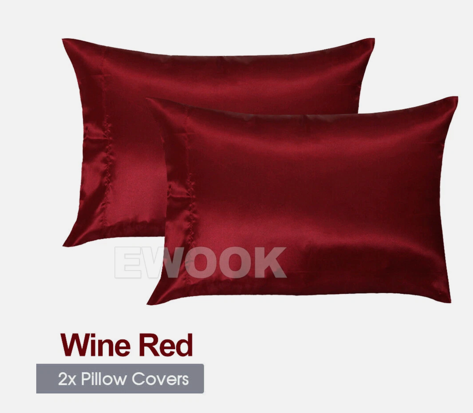 Silk Satin Pillowcase – Cooling, Anti-Frizz & Beauty Sleep