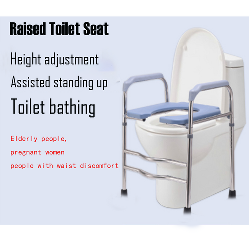 Raised Toilet Seat – Reduce Strain, Improve Bathroom Safety