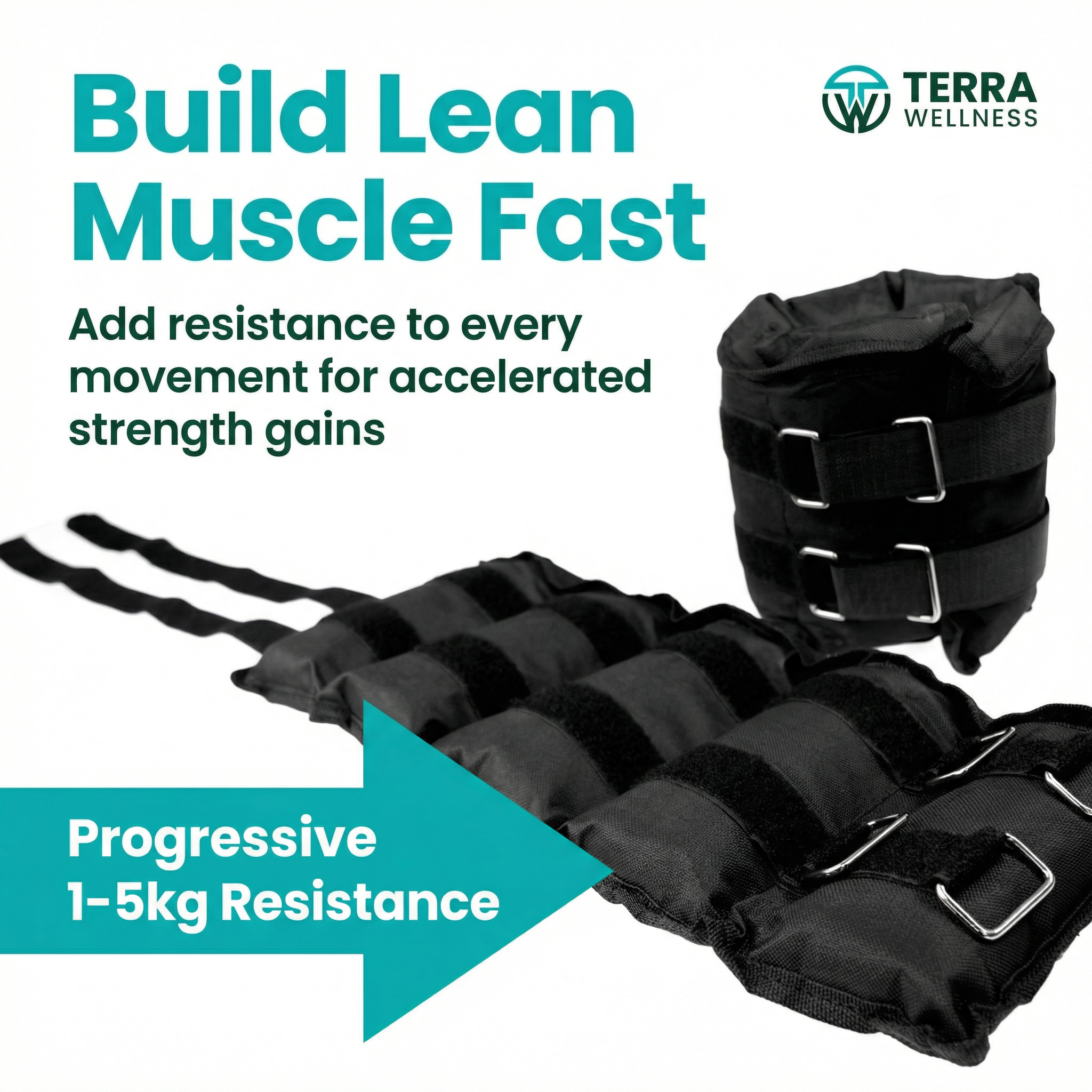 Adjustable Ankle Weights - Build Strength, Boost Results