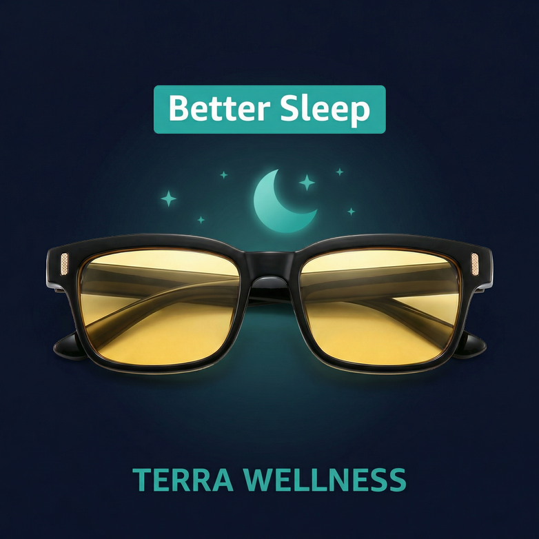 Blue Light Glasses — Block Eye Strain, Sleep Better Tonight