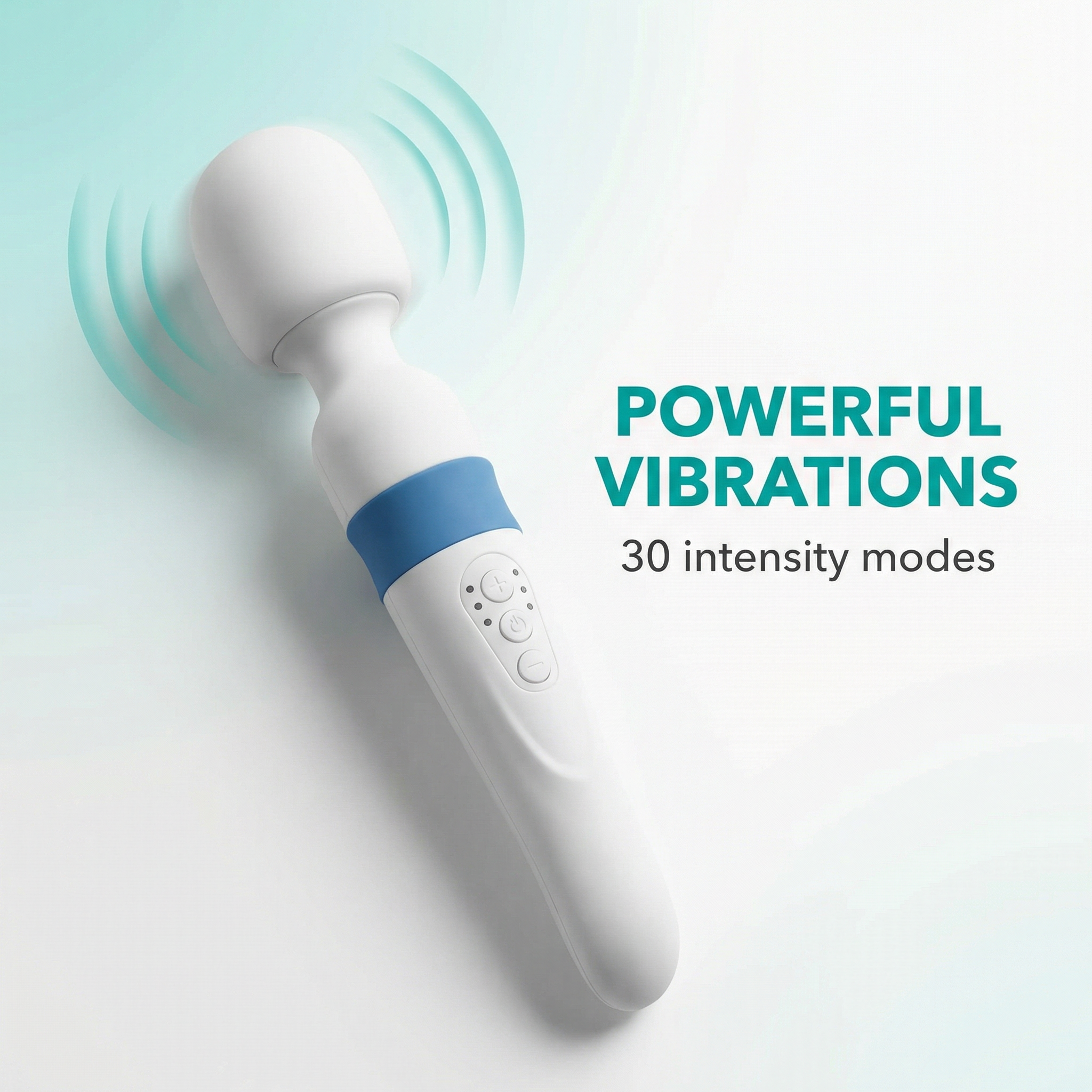 Wand Massager – Deep Tissue Relief, 30 Powerful Modes