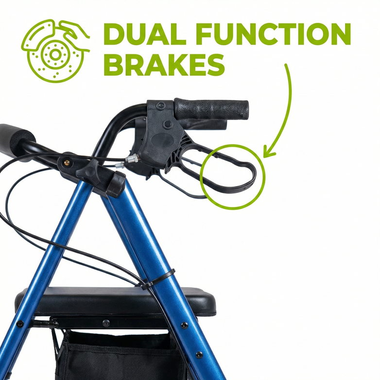 Rollator Walker β Improve Stability, Walk With Confidence, Walking Frame