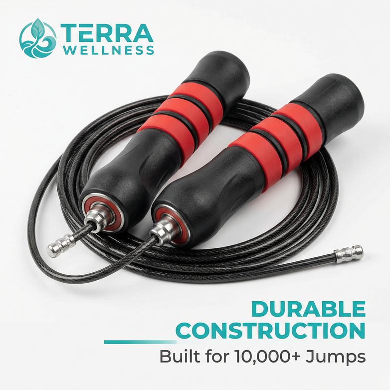 Speed Jump Rope - Build Cardio, Burn Fat Fast