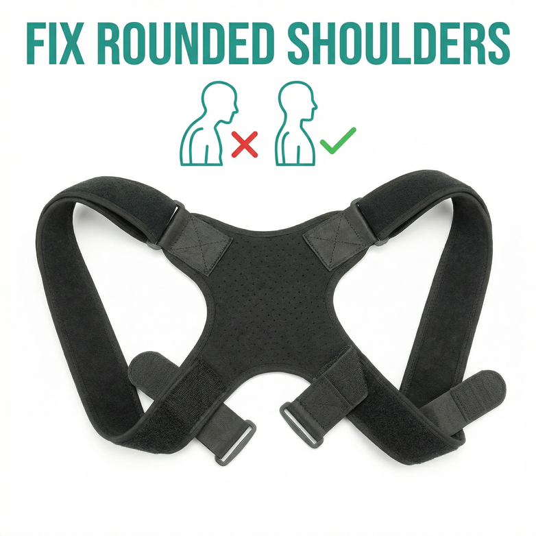 Posture Corrector - Stand Taller, Eliminate Back Pain