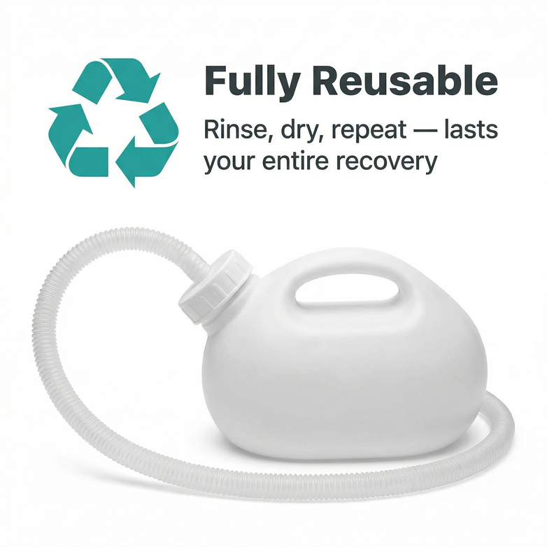 Portable Travel Urinal - Go Anywhere, Anytime, Leak-Free