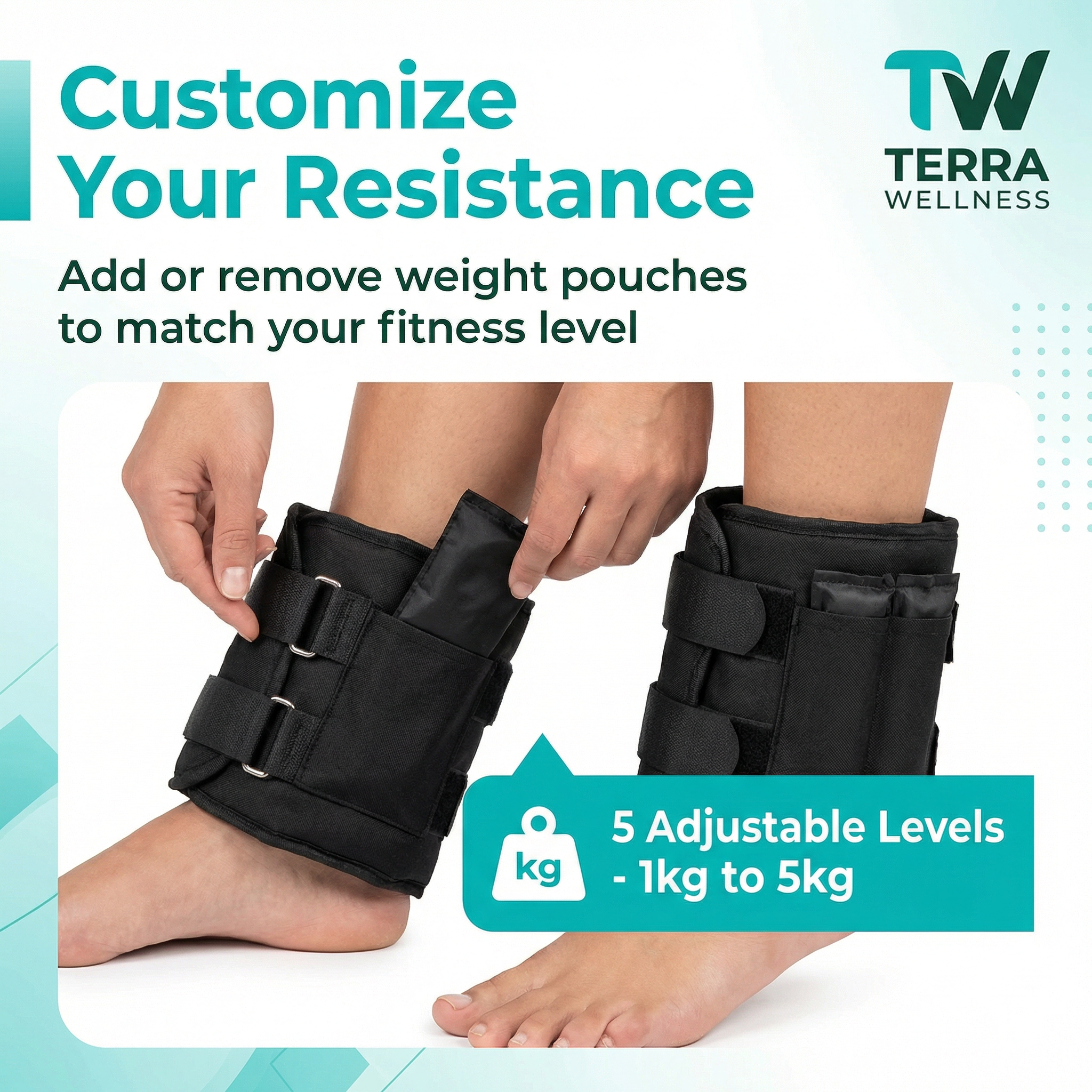 Adjustable Ankle Weights - Build Strength, Boost Results