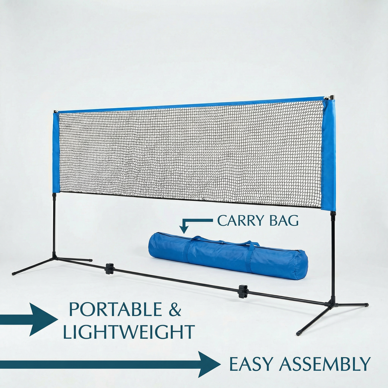 Badminton Net - Easy Setup, Play Anywhere
