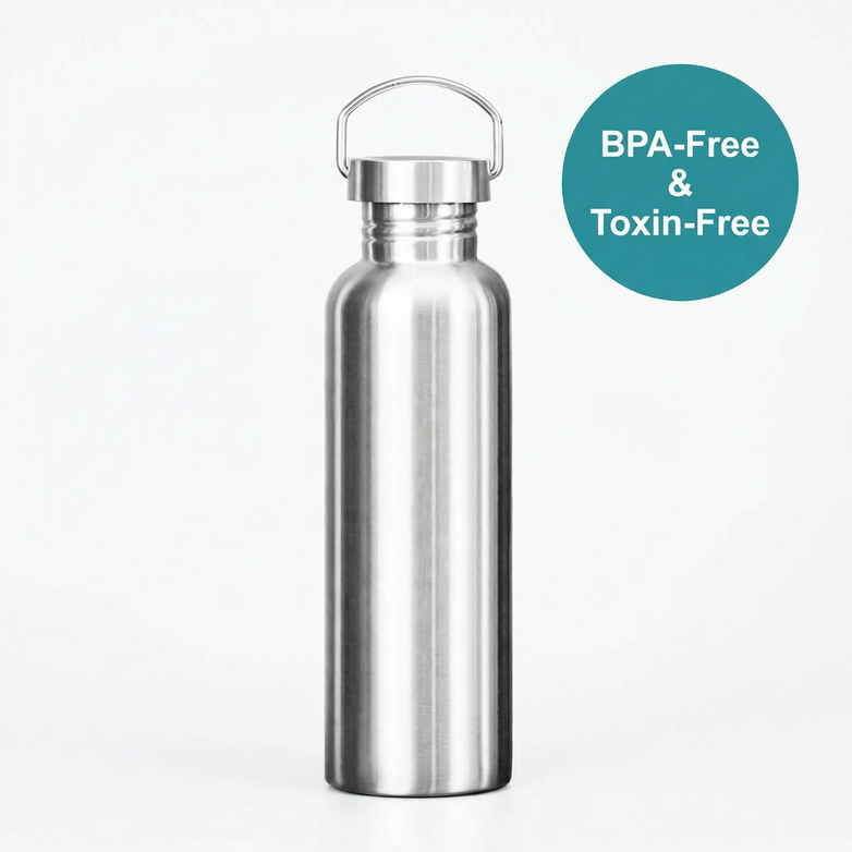 Stainless Steel Water Bottle — Stay Hydrated, Hit Your Goals Daily
