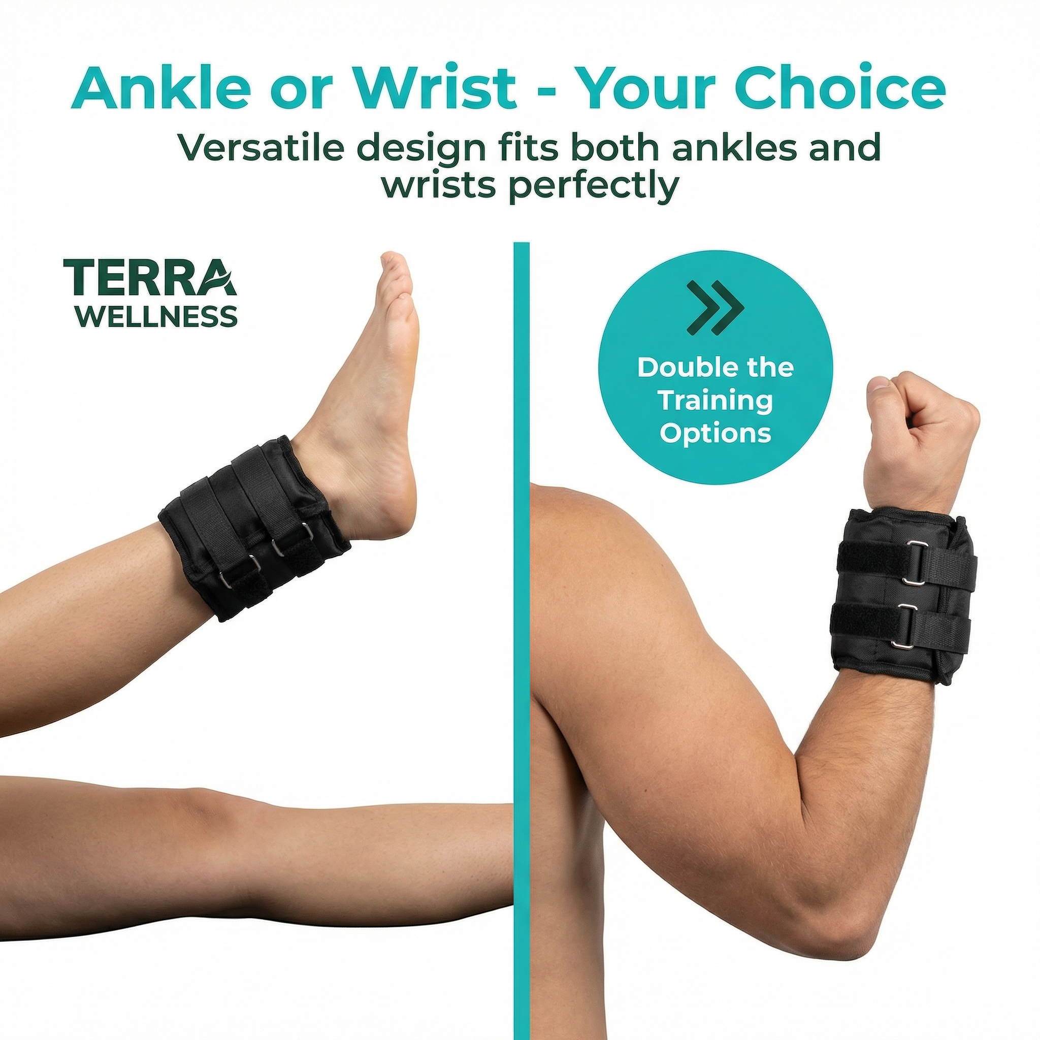 Adjustable Ankle Weights - Build Strength, Boost Results
