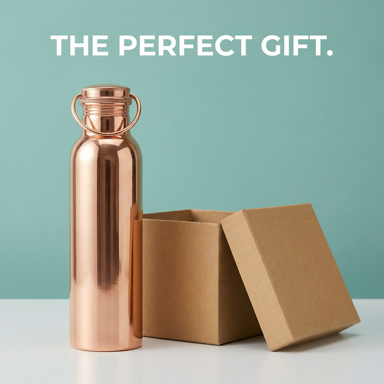 Copper Water Bottle - Boost Immunity, Elevate Your Hydration