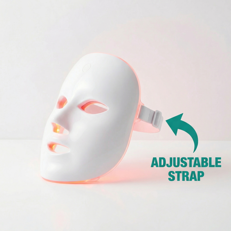 LED Face Mask - Rejuvenate Skin, Reduce Wrinkles & Boost Collagen