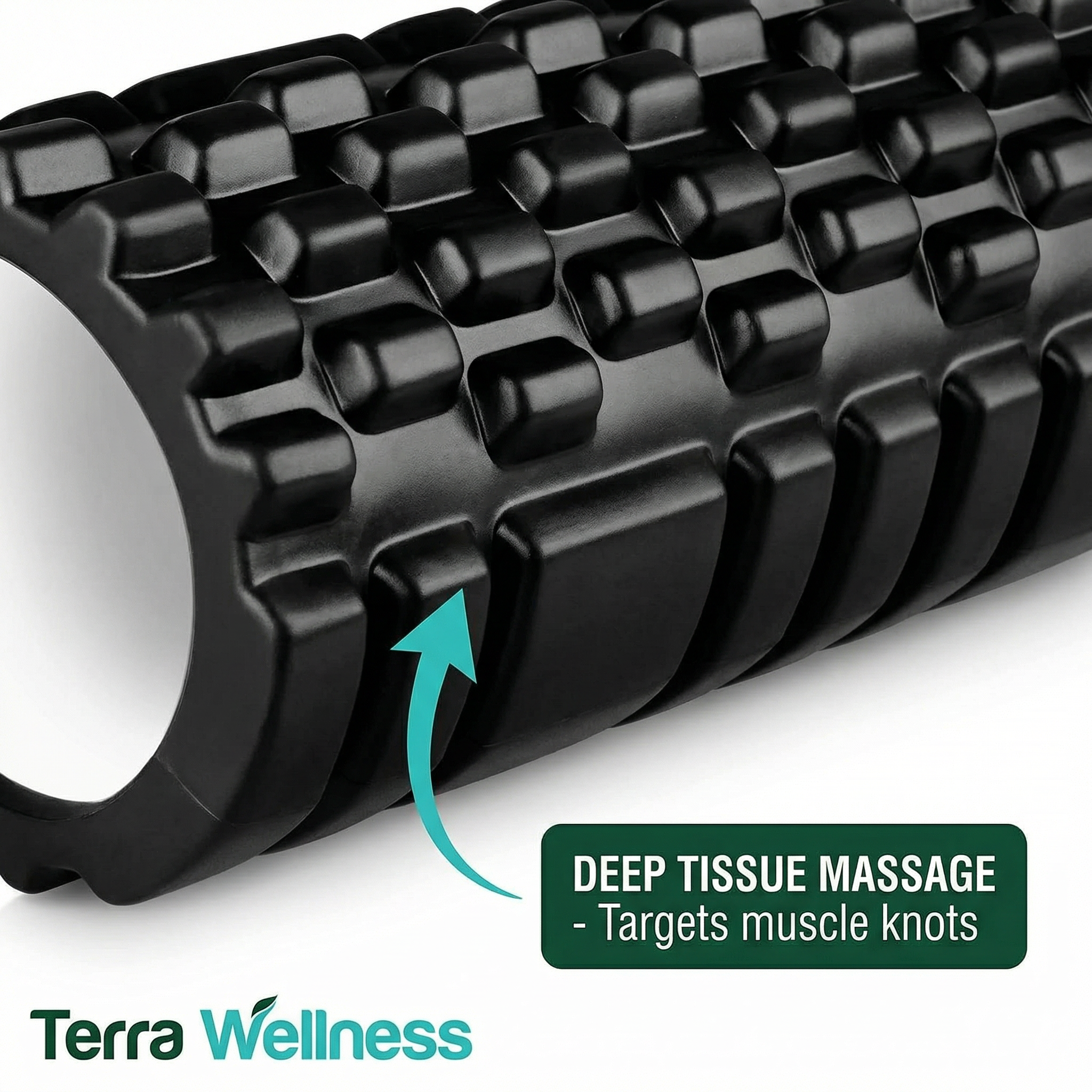 Pilates Foam Roller - Release Tension, Boost Recovery