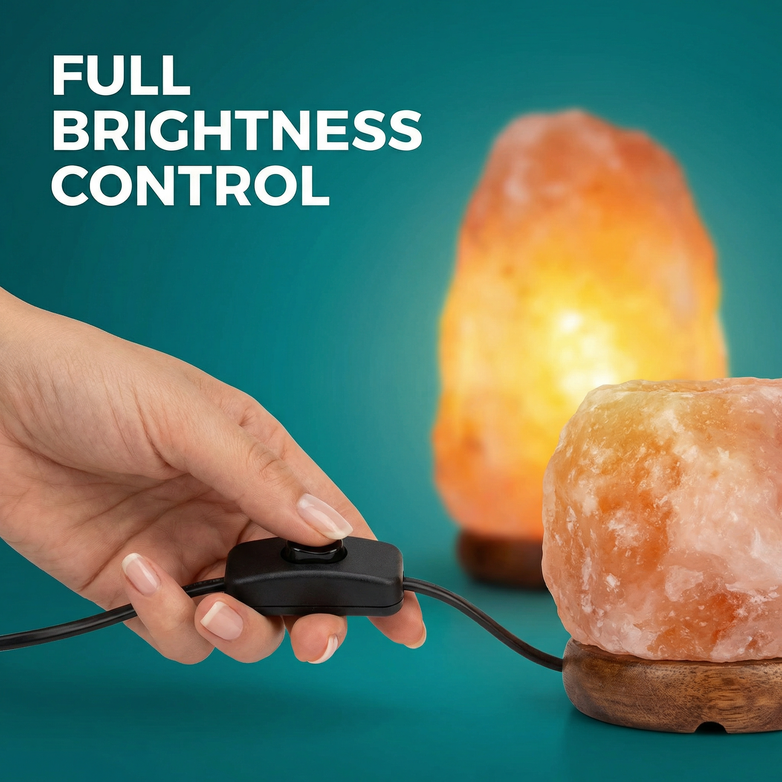 Himalayan Salt Lamp - Purify Your Air, Promote Calm