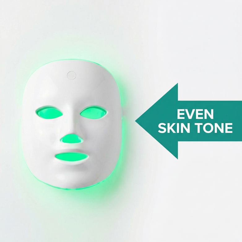 LED Face Mask - Rejuvenate Skin, Reduce Wrinkles & Boost Collagen