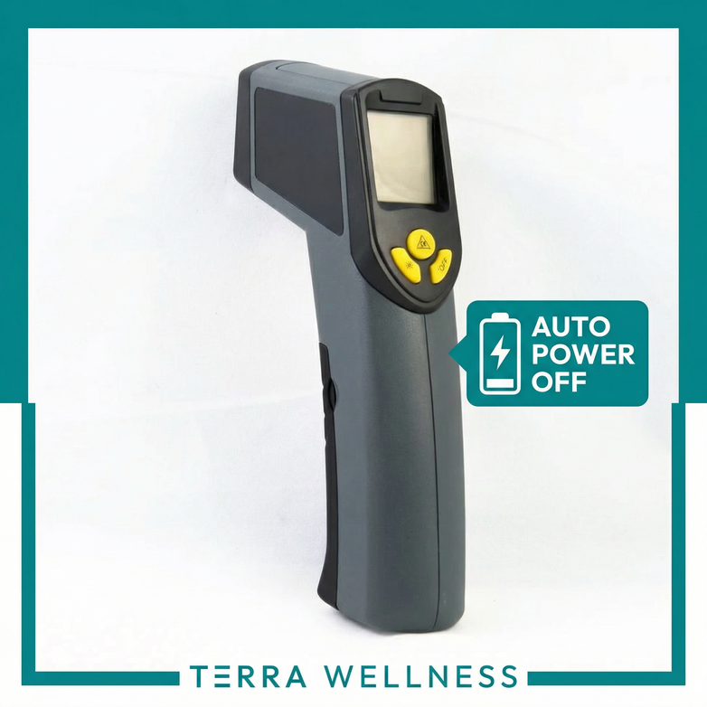 Infrared Thermometer Gun — Instant Readings, -40 to 580°C