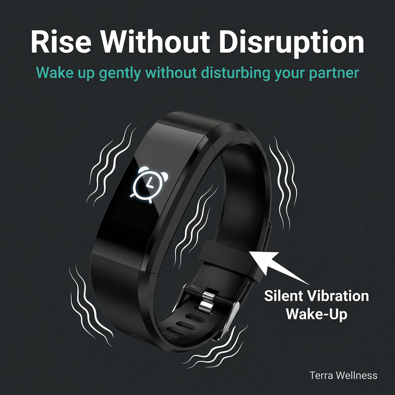 Smart Fitness Bracelet — Track Heart Rate, Sleep & Steps Daily