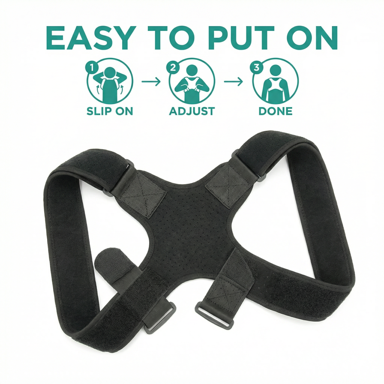 Posture Corrector - Stand Taller, Eliminate Back Pain