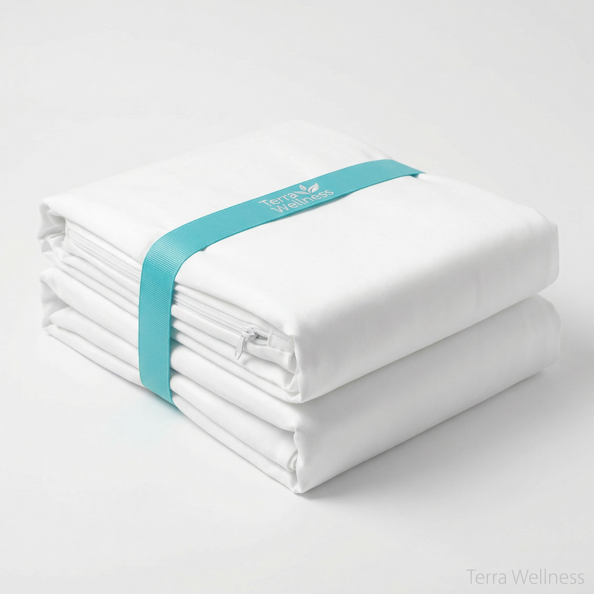 Waterproof Pillow Protectors (2-Pack) - Block Allergens, Sleep Cleaner