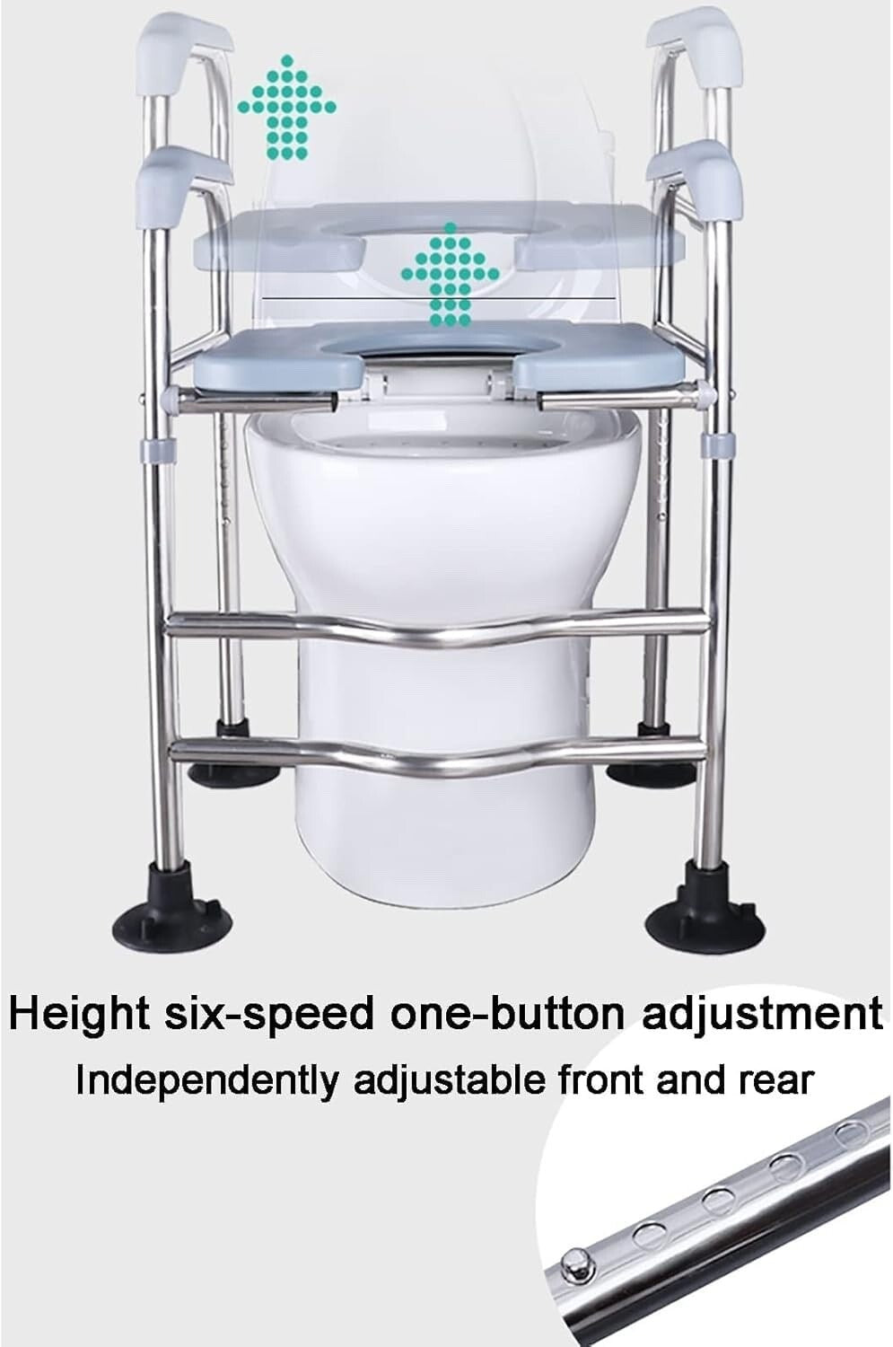 Raised Toilet Seat – Reduce Strain, Improve Bathroom Safety